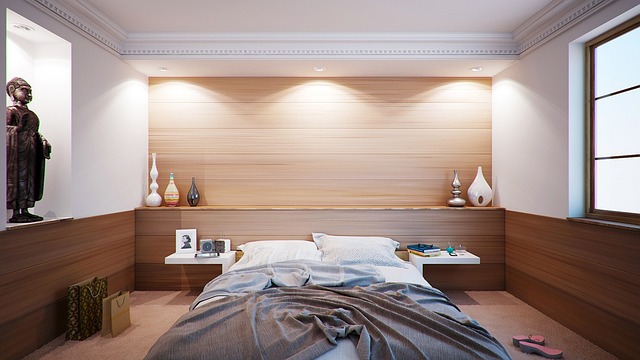 Sypialnia na poddaszu w stylu skandynawskim